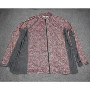 Women's Heathered Jacket - Pink and Gray